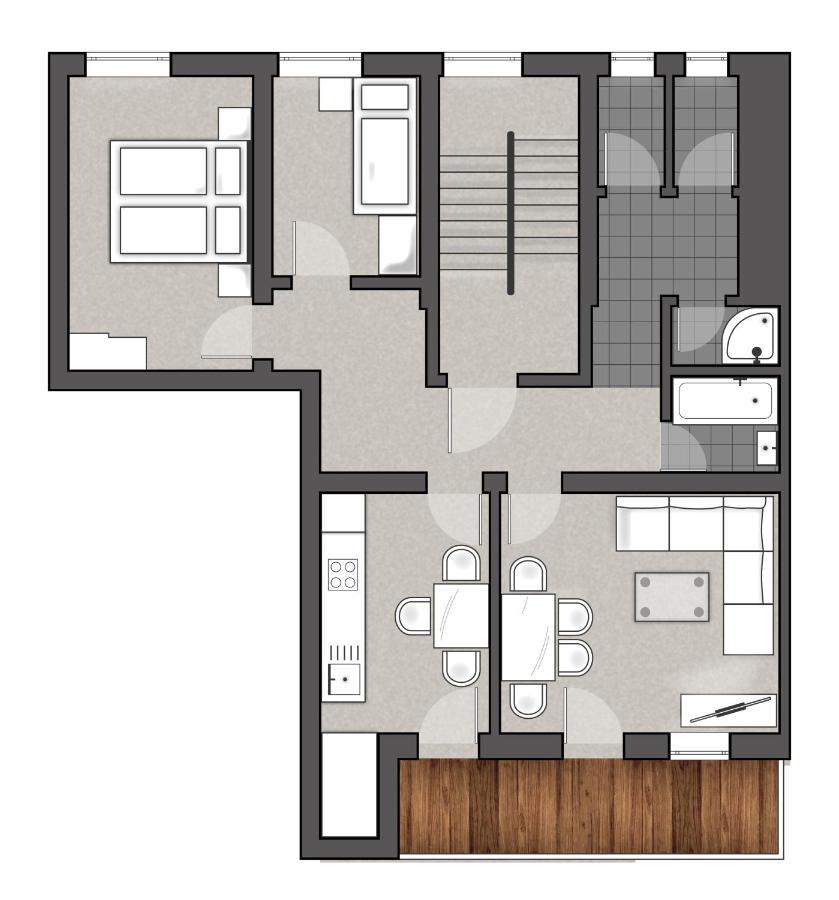 Urlaubsplatzl Appartements Oetz Eksteriør billede
